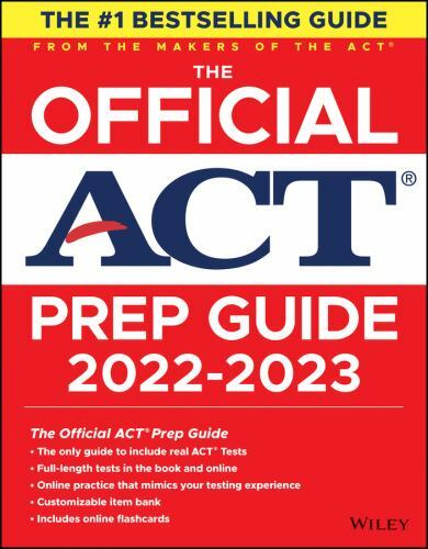 Official ACT Prep Guide 2022-2023, (Book + Online Course) by ACT (2022, Trade…