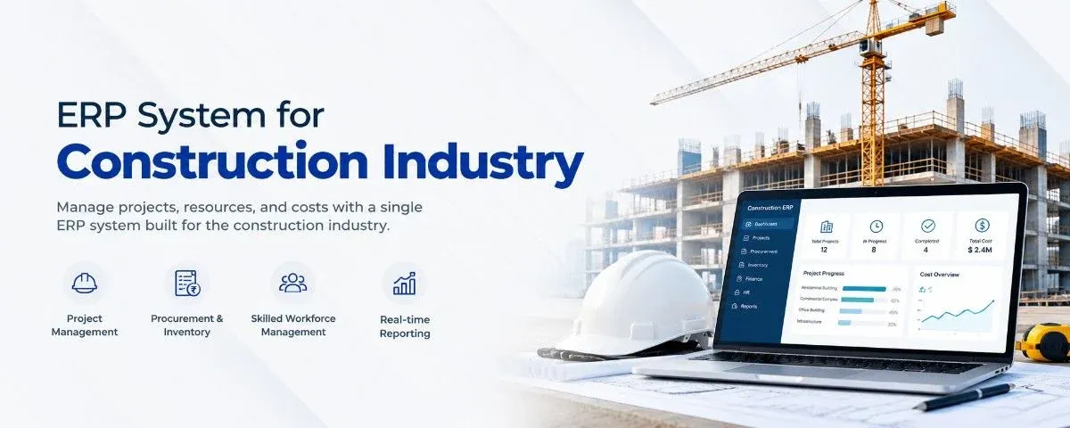 erp system for construction industry​