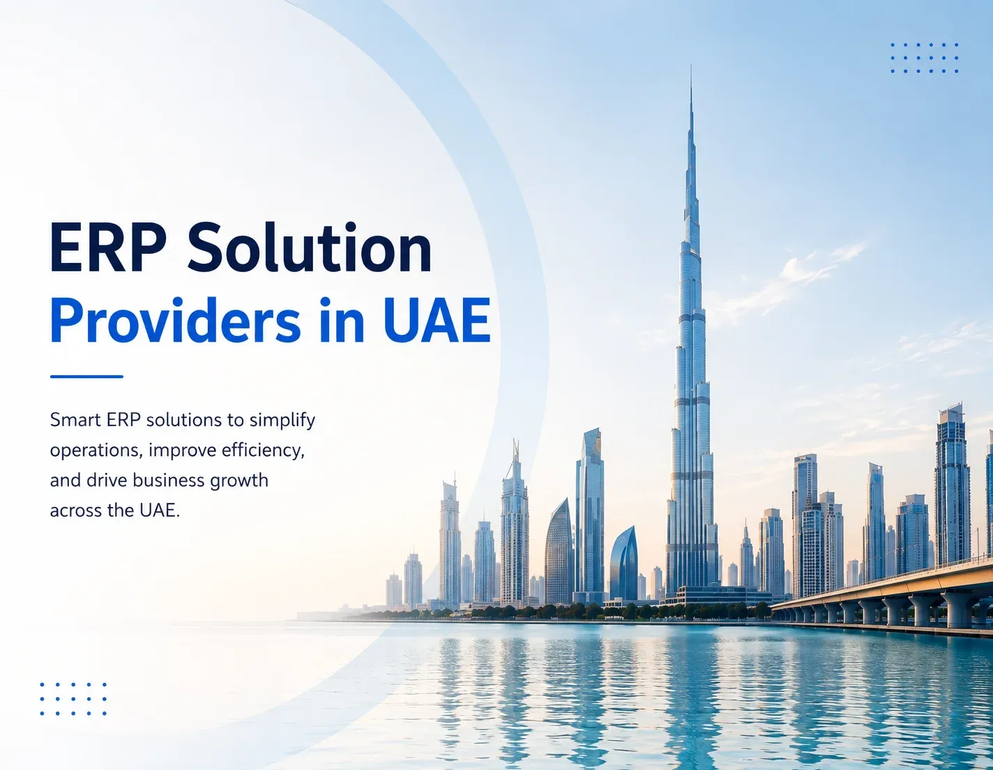 Top 7 ERP Solution Providers in UAE | Lenok Infotech