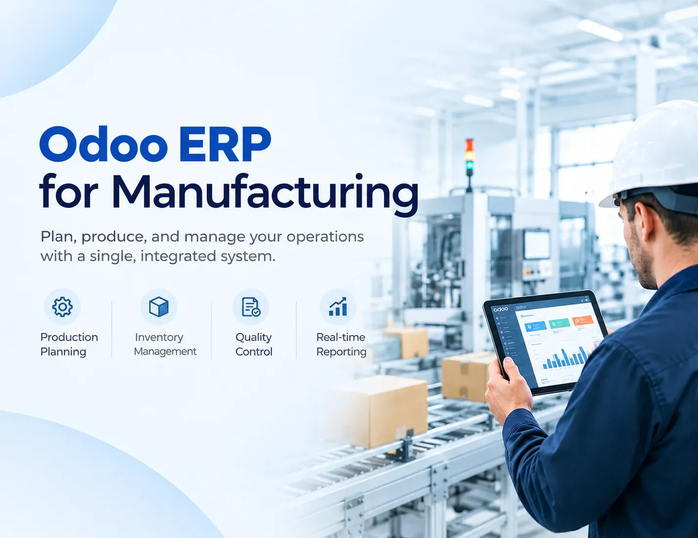 Odoo ERP for Manufacturing: Complete Guide to Production Management