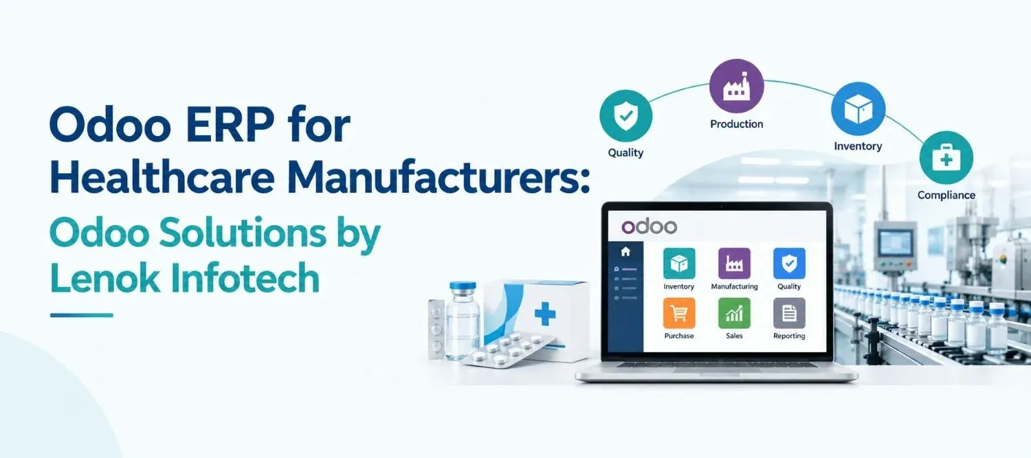 odoo erp for healthcare manufacturers