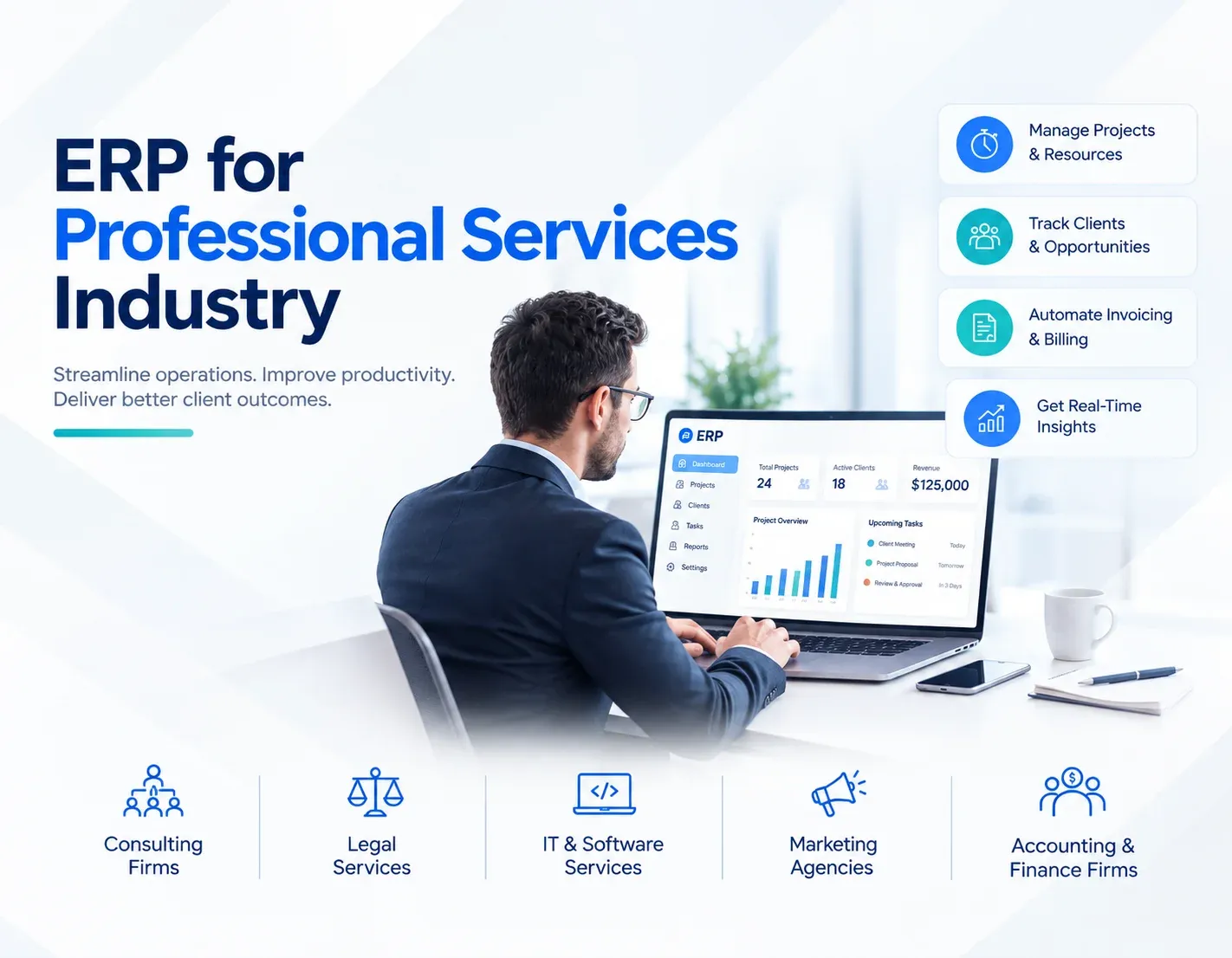 ERP for Professional Services Industry: Top ERP Software